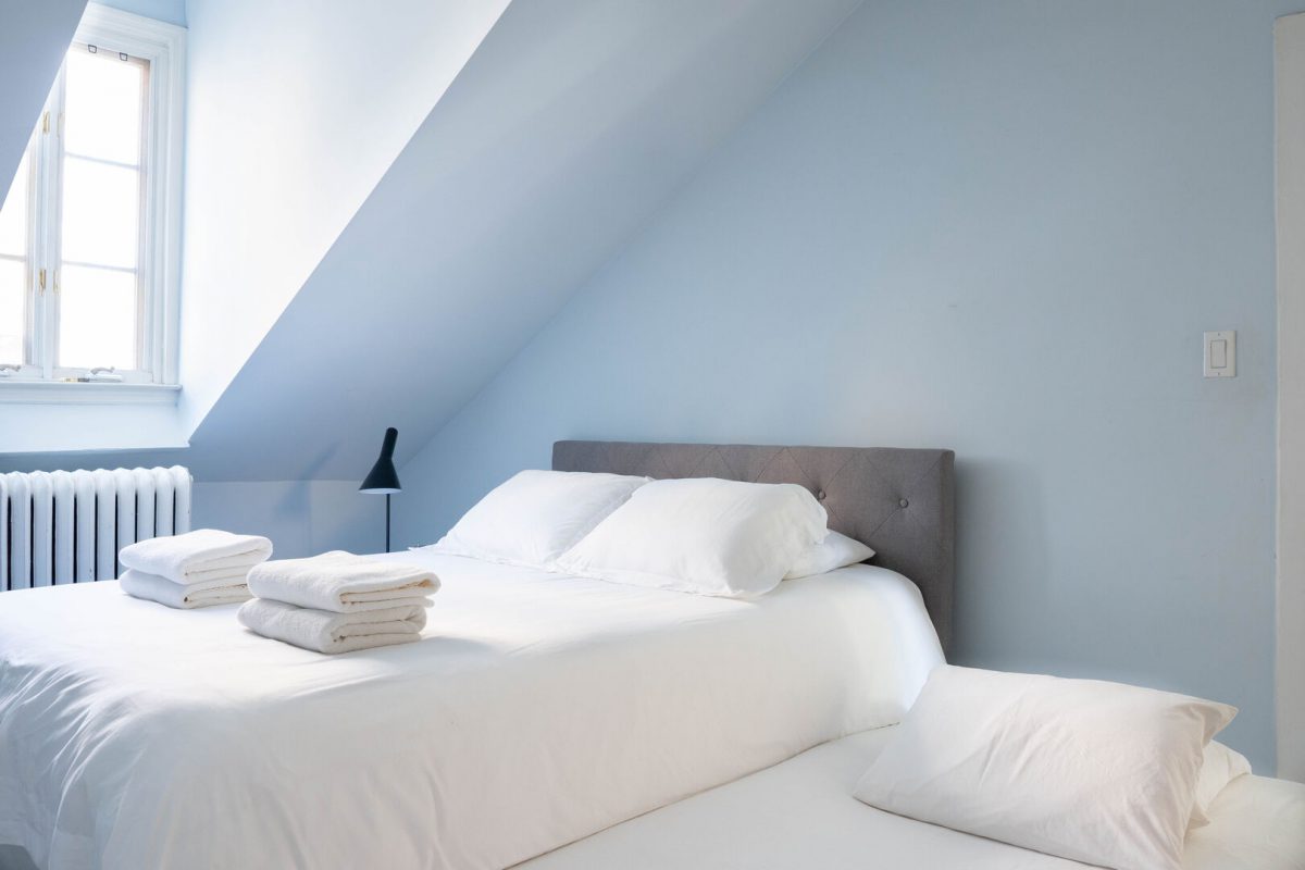A photo of an Airbnb unit with natural light