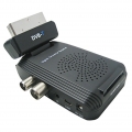 MINI SCART SD MPEG2 DVB-T Receiver-Build in internal IR receiver +SD Card slot+ PVR+LCN