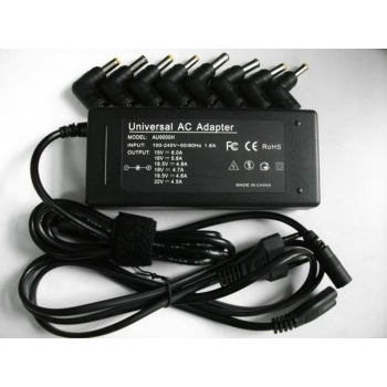 Universal Laptop/Notebook AC Power Adapter-90W w/h Automatic identification 