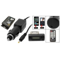  FM Transmitter & Remote control&Car charger for iPhone 3G&iPod