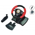 Wired Game Steering Driving Wheel 180angle- for USB/PS2/PS3